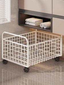 evesigar | Moveable Laundry and Storage Basket Cart