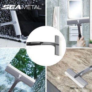 SEAMETAL Flexible T-Shaped Silicone Car Window Scraper For Shower Doors Bathroom And House