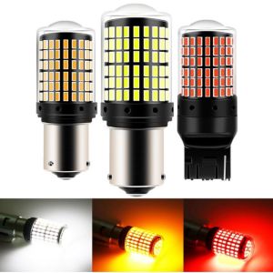 SUPER BRIGHT CANBUS 144 LED T20 Car Reverse Signal Brake Light Bulb 1141 1016