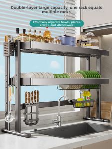 Micoe | Waterproof Dish Rack Organizer for Kitchen Utensils