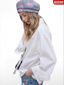 Juicy Couture | Double Cuff Simple Work Shirt