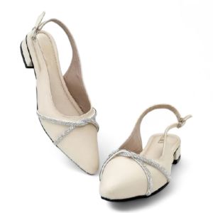 MS Mules Wanita Sepatu Sandal Wanita Heels 3cm