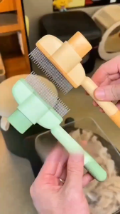 Dog Hair Remover Brush Cat Dog Hair Grooming And Care Comb For Long Hair Pet Removes Hairs Cleaning Bath Brush Dog Supplies