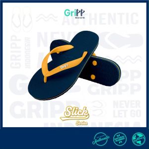 GriPP - Slick Blue Snorkel Yellow Goldenrock Sandal Jepit