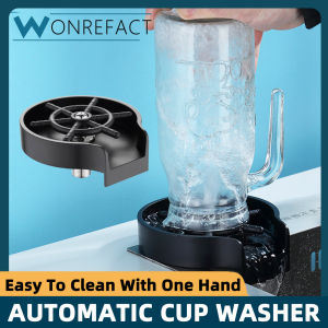 Rinser Automatic Glass for Kitchen Sink High Pressure Cup Washer 5-Hole Bottle Cleaner Bar Pitcher Washing Baby Milk Cup Coffee Mug