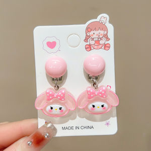 Clip-on Earrings for Girls No Piercing Sweet