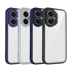 Casing For Honor 400 Honor400 5G Acrylic Matte black Phone Case Shockproof Protection Bumper Cases Back Cover