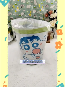 Beg Sampah 蜡笔小新抽绳垃圾袋 Roped Rubbish Bag Shin-chan Drawstring 卡通家用加厚手提清洁厨房 Plastic Bag Clean Household