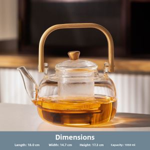NITU | Tea Pot for Boiling and Brewing Tea with Warm Keeping