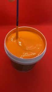 Sơn chậu tông màu đen - cam - hồng - tím ngoại thất cao cấp và cọ quét sơn