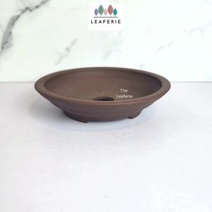 The Leaferie Bonsai Pot (Series 5) 5 sizes Tray . Plant pot . Zisha . Flowerpot . Planter . flower pots
