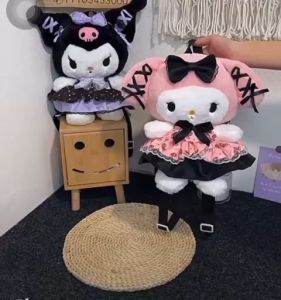NTL T039 Ransel Sanrio Kuromi my Melody Tas Boneka Punggung Backpack