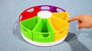 10/12inch Creative Rotating Storage Caddy 360° Rotatable Art Supply Organizer Portable Rotating Marker Desk Organizer for Office
