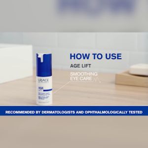 Uriage Age Lift Smoothing Eye Cream Anti-aging Eye Contour Care – Wrinkles Puffiness Dark Circles