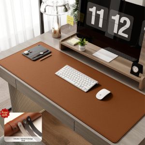 SHULIAN | Luxury Leather Dual-Sided Waterproof Mouse Pad