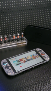 Bộ ốp bảo vệ chống trầy GeekShare họa tiết Mystic Kingdom cho Nintendo Switch 2 / Switch OLED