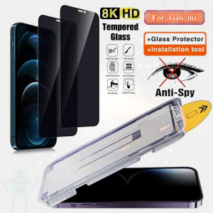 Easy Install Tempered Glass for XiaoMi 9 9X CC9 9 Pro 10T 10T Pro 11i 9 9T Redmi Note 10 11 12 Pro K20 K30 K40 K50 Pro Ultra Full Cover Clear Anti Blue Light Privacy Anti Explosion Full Screen One Click Installation Screen