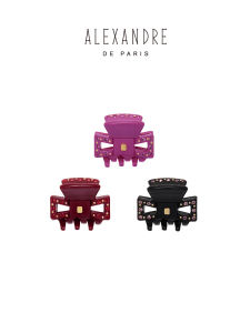 Alexandre De Paris Paris Small Star Hair Clip Gift Selection Fashionable Accessory Versatile Style Acetate Material New Arrival