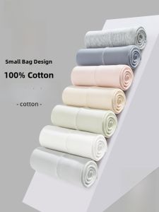 miiow | Pure Cotton Womens Underwear High Waist Briefs Anti-Bacterial Crotch Comfortable Fit Large Size Youth Fashion Short Pants