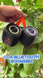 Loa Bluetooth Không Dây BOOMS883 Loa Di Động Chống Nước Pin Trâu Dễ Mang Theo - Âm Thanh Hoàn Hảo Tương Thích Mọi Dòng Máy Thông Minh