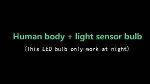 Motion Sensor LED Bulb E27 LED Lamp B22 PIR Sensor Light Bulbs Auto ON/OFF Night Light For Porch Stairs Garage Security Lights