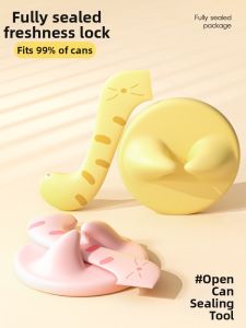 7o | Cat Food Can Opener Sealing Spoon Seal Fresh