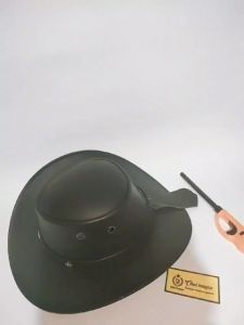 Promo Topi koboy kulit dombab aslii  fashion pria aslii Garut bisa request warna (cod) - topi kulit asli