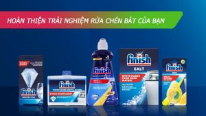 Hộp 4kg muối rửa chén bát Finish chính hãng nhập khẩu từ Châu Âu - Muối rửa bát trung hòa ion làm mềm nước chống đóng cặn bảo vệ máy