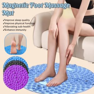Magnetic Foot Massage Mat Foot Bottom Massage Pad Stimulate Blood Circulation Anti-Slip Bath Cushions