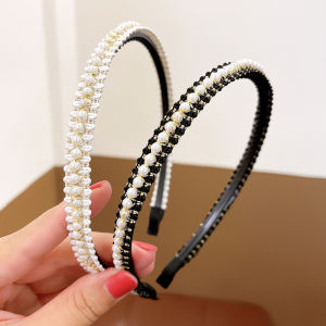 JOSEN LIGHTING | Non-slip Sweet Simple Pearls Headband Hair Accessory