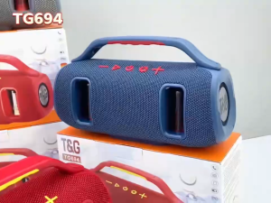 ลำโพงบลูทูธ เสียงดี เบสแน่น TG694 รองรับUSB TF ปรับไฟ/เสียงได้ มีหูหิ้วพกพา มีแบตในตัว เลือกสีได้4สี แถมสายแจ็ค ส่งเร็วทุกวัน