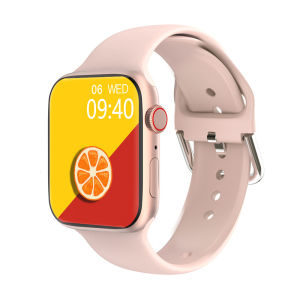 Ready stock Smart Watch Full Touch Screen Heart Rate Monitoring Bluetooth Call Message Smartwatch Sport modes tracking & Customise watch faces Full Screen IP68 Waterproof DIY Custom Wallpaper NFC Smart Watch for Women Men for Android IOS