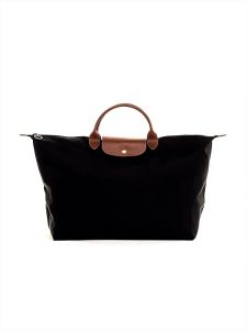 Waterproof large dumpling bag Lightweight travel bag cowhide duffel handbag Cross-body shoulder travel bag for both men and women