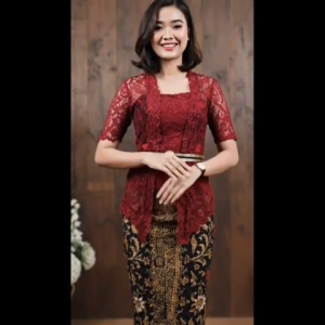 Kebaya jadi bet/kebaya sofia lengan siku 3/4 7/8 /starit brokatt bisa di pake di acara acara kondangan wisuda dan lainnya