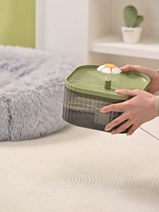 Pet Feeder M03 Tempat Makan Anjing/Kucing Dispenser Minum Hewan Pompa Air Pet Cat Air Mancur