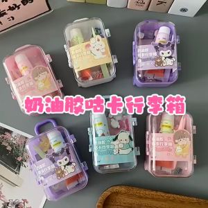 12 / 15 pcs RESIN Cream Guka Hair Clips Luggage Design Gift Stationery Set 奶油胶咕盘卡套装
