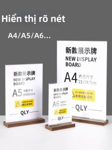 QINLEYI | Acrylic Price Sign Display Stand