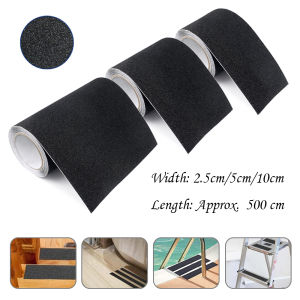 5m Anti-Slip Tape Outdoor Anti Slip Stickers High Friction Non Slip Traction Tape Abrasive Adhesive For Stairs Safety Tread Step