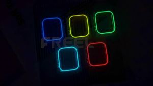 Ốp Dạ Quang Cho Ốp Đồng Hồ Apple 45Mm 41Mm 38Mm 42Mm 40Mm 44Mm Khung Bảo Vệ Chống Va Đập Bằng Nhựa PC Cứng Phụ Kiện Đồng Hồ Thông Minh Ultra 8 7 6 5 3 SE