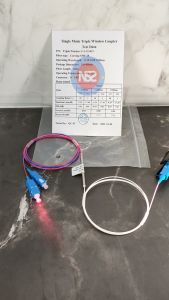 Splitter Ratio 2:98 SC UPC Three Window G657A2 High Quality / Rasio 2 98 Fiber Optic NS2