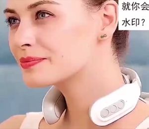 Cervical vertebra massage instrument household electric intelligent pulse electromagnetic