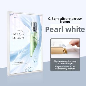 Magnetic Openable Aluminum Frame 4-slot