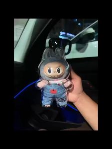 Labubu Transparent Acrylic Protective Case Organizer Doll Shell Accessories Storage Box