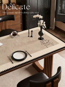 Wash-Free Waterproof Heat-Resistant Leather Table Mat