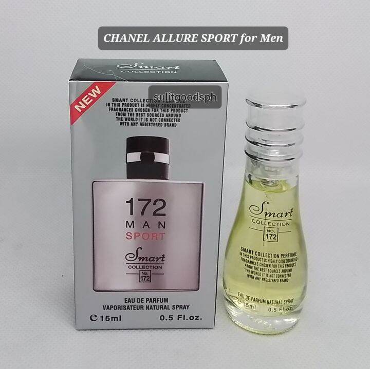 SMART COLLECTION PERFUME NO. 172 FOR MEN 15 ML EDP | Lazada PH