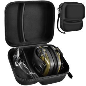 Case for Walkers Razor Slim Electronic Earmuffs Storage Holder for Howard Leight for PROHEAR 016 Ear Protection Earmuffs