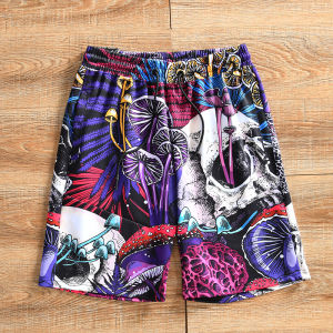 Quần Short Nam Mùa Hè Thường Ngày Cạp Chun Phong Cách Bãi Biển Mùa Hè Quần Short Nam Cạp Chun Cạp Vừa Thoáng Khí Quần Short Thường Ngày