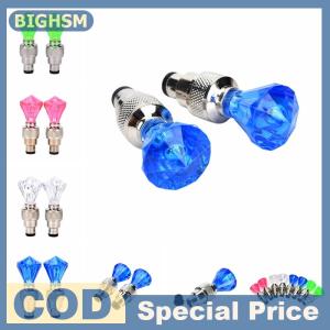 BIGHSM LOKIYA 2 Đèn LED Gắn Van Lốp Bánh Xe Đạp Xe Đạp Xe Đạp Đèn Nhấp Nháy Đèn Xe Hơi
