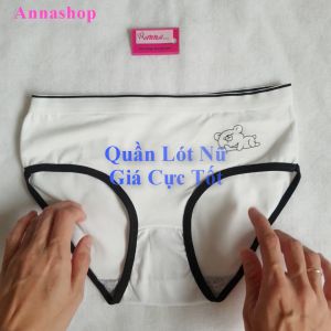 Quần lót nữ cotton thể thao hình gấu cute trẻ trung nhiều màu có size 73kg (MS 03157) Anna Shop