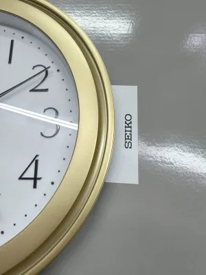 💛 CLEARANCE SALE | Seiko Wall Clock | 28cm | Jam Dinding